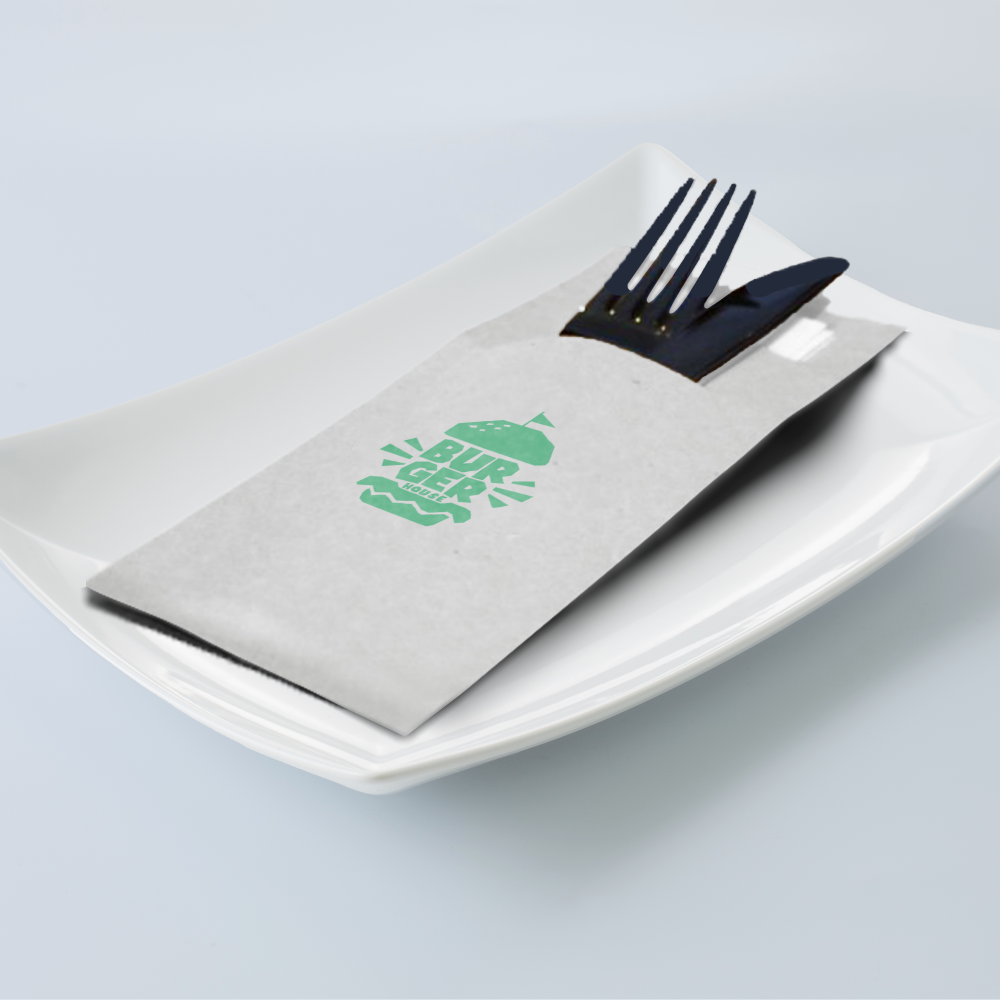 Servetten en bestek